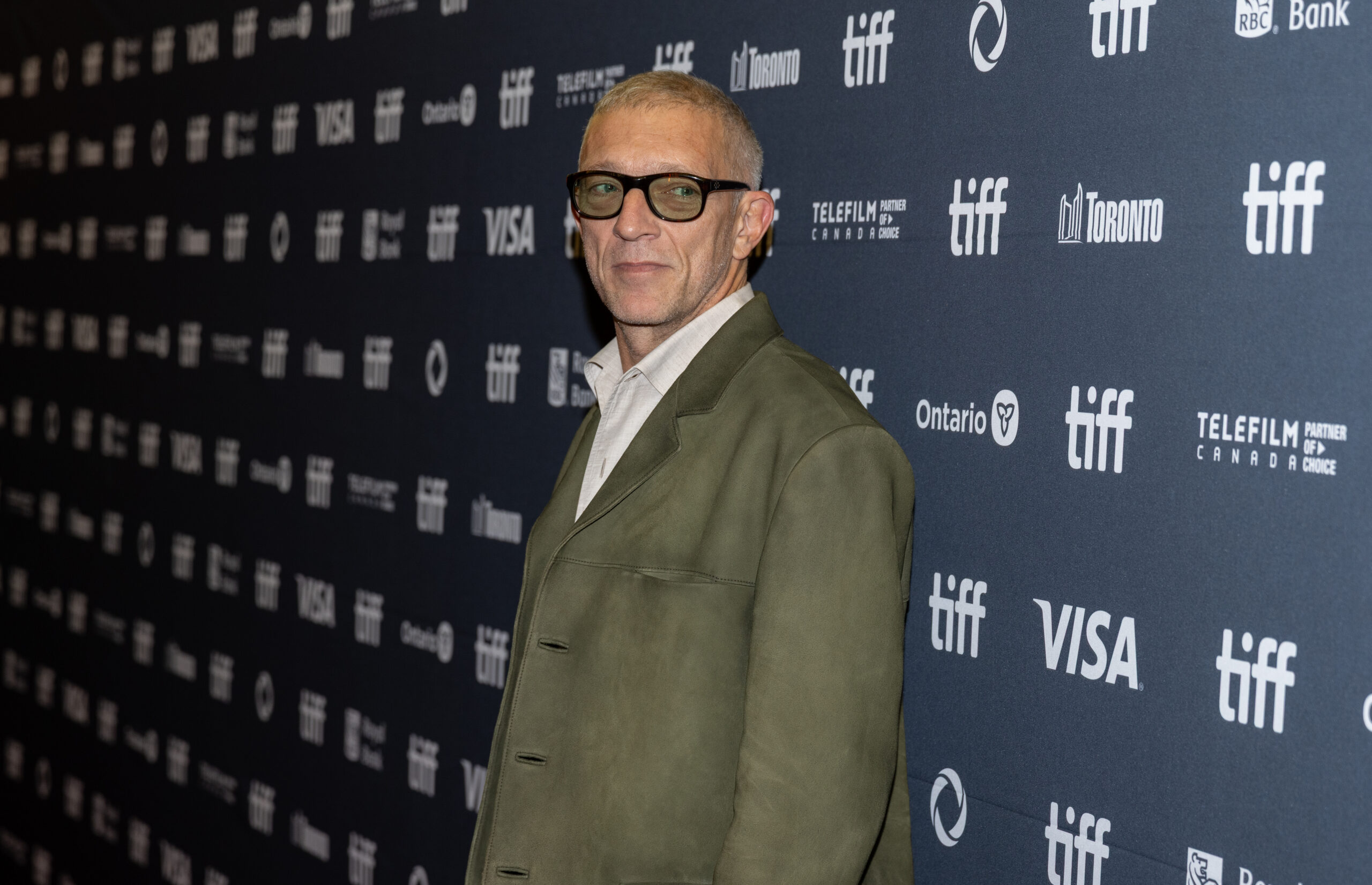 Vincent Cassel, father of Leonie Cassel, at the Toronto International Film Festival in 2025